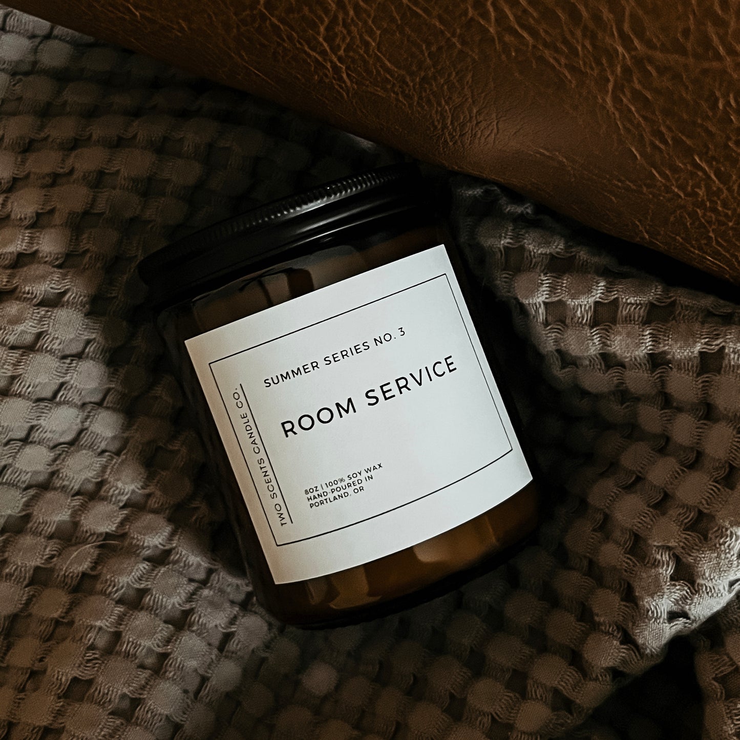 Summer Series No. 3 - Room Service - 100% Soy Wax Candle 8oz