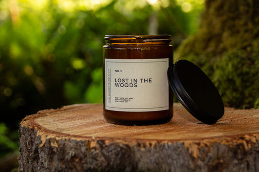 No. 3 - Lost In The Woods - 100% Soy Wax Candle 8oz