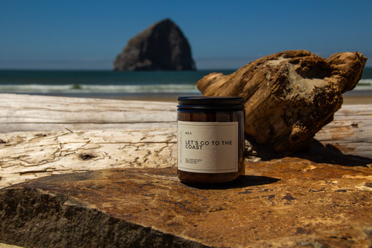 No. 5 - Let's Go To The Coast - 100% Soy Wax Candle 8oz